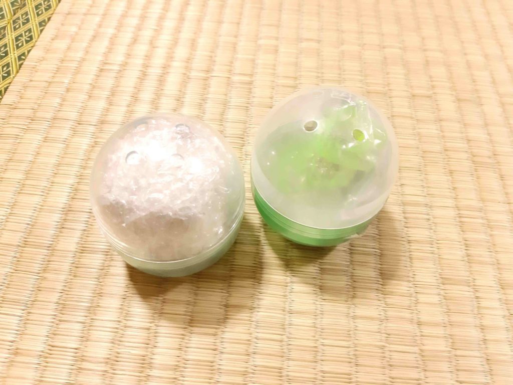 恐竜展で買ったカプセルトイ