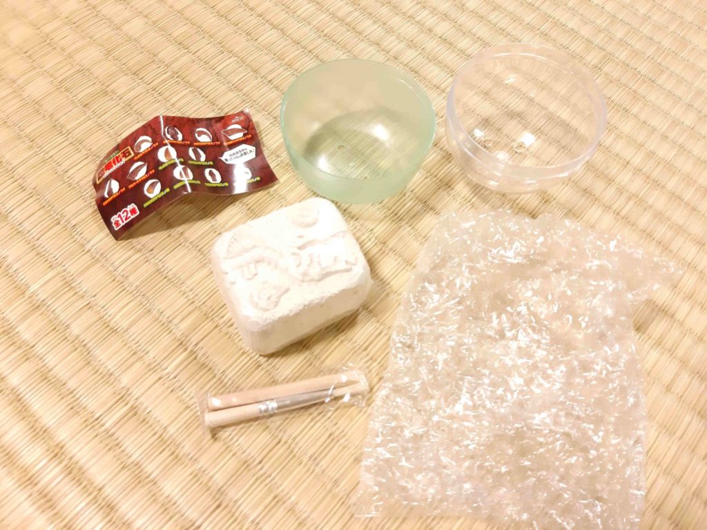恐竜展で買ったカプセルトイ
