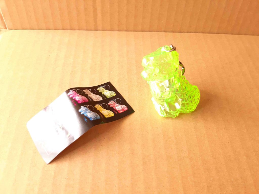 恐竜展で買ったカプセルトイ